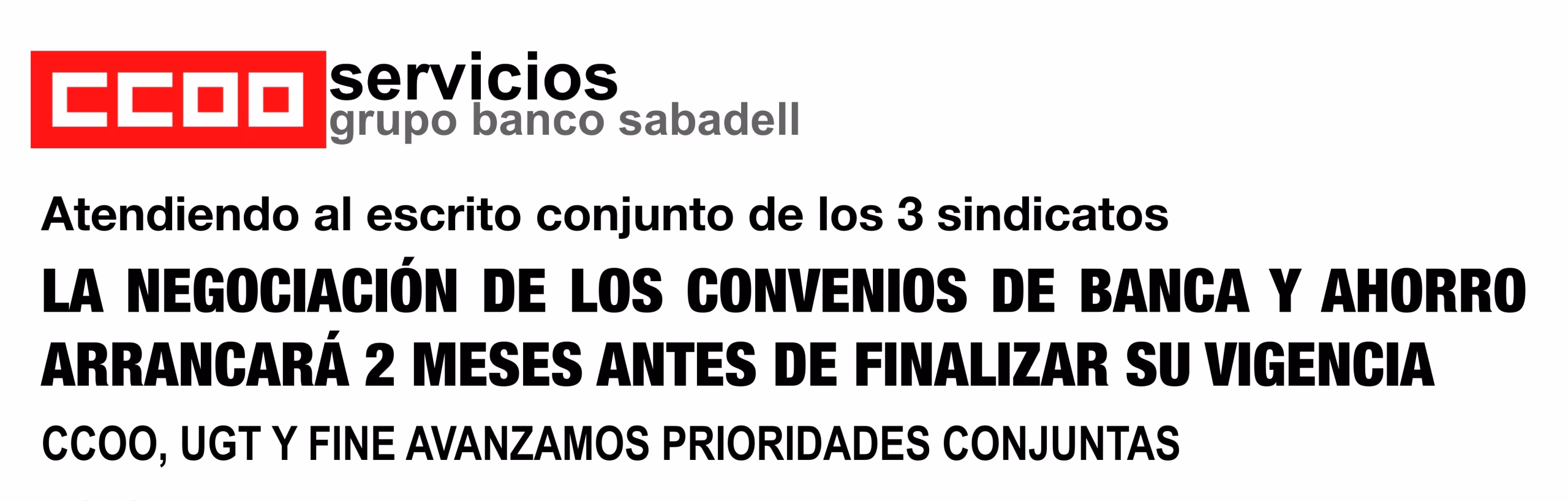 Arranca la negociación del Convenio