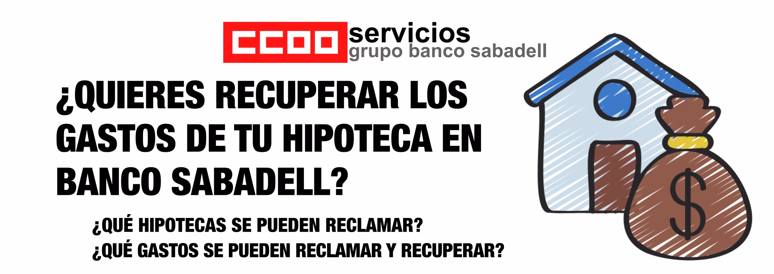 ¿Quieres recuperar los gastos de tu hipoteca Banco Sabadell?