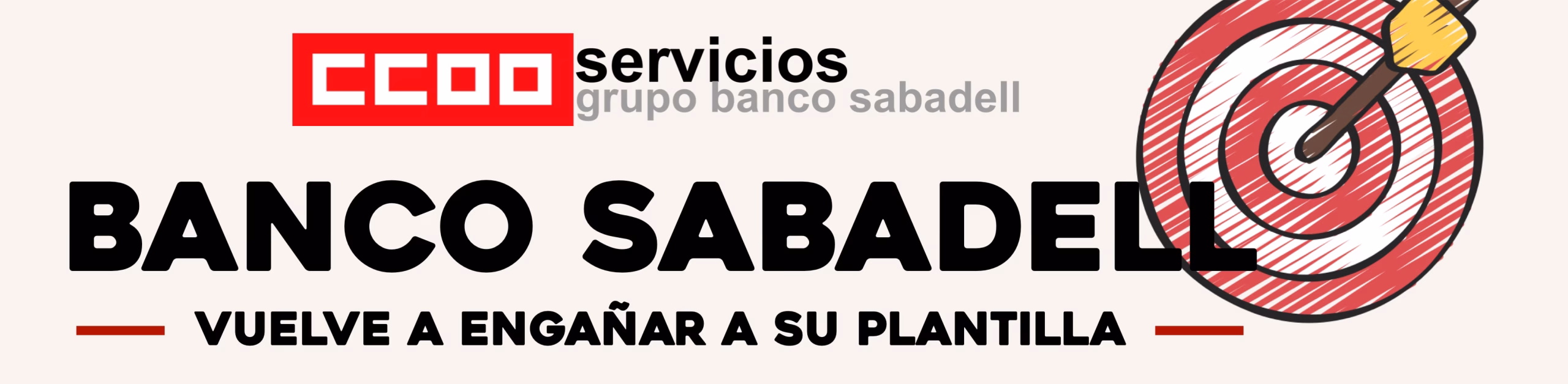 Banco Sabadell vuelve a engañar a la plantilla